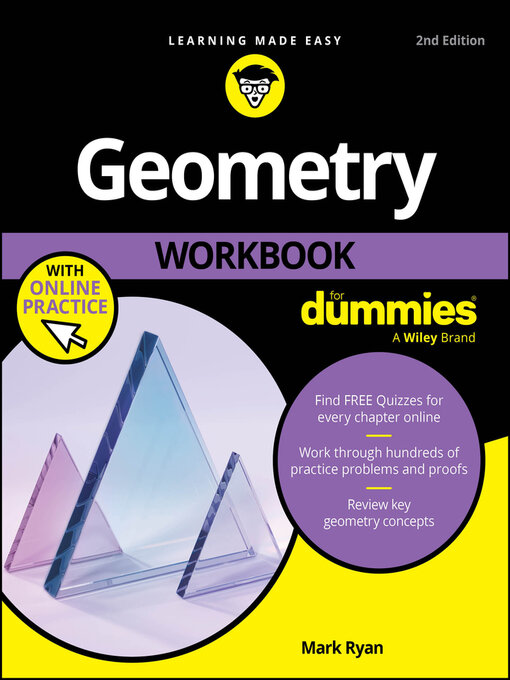 Title details for Geometry Workbook For Dummies by Mark Ryan - Available